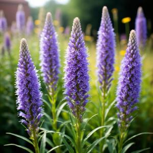 Лиатрис Блу Берд клубни